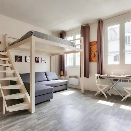 Montmartre Superbe Studio Paris Free Netflix Buitenkant foto