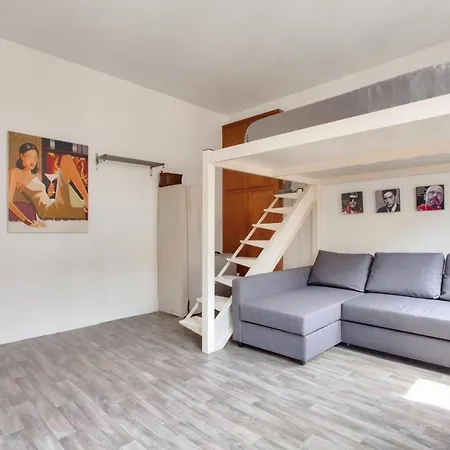 Montmartre Superbe Studio Paris Free Netflix Buitenkant foto